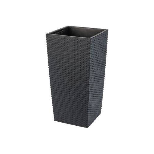 PARKSIDE® Pflanzsäule in Rattan-Optik, mit herausnehmbarem Einsatz
