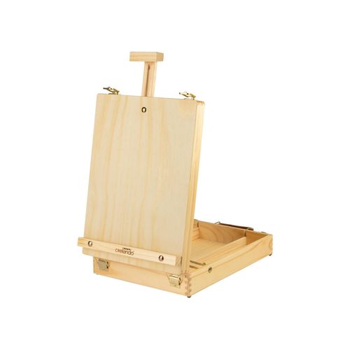 crelando® Koffer-Tischstaffelei, höhenverstellbar Image