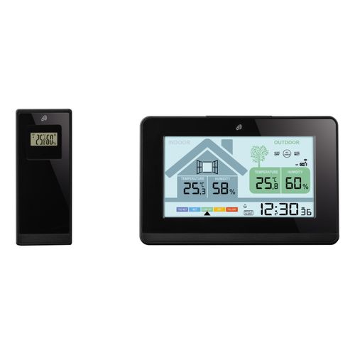 AURIOL® Funk-Wetterstation mit Lüftungsempfehlung