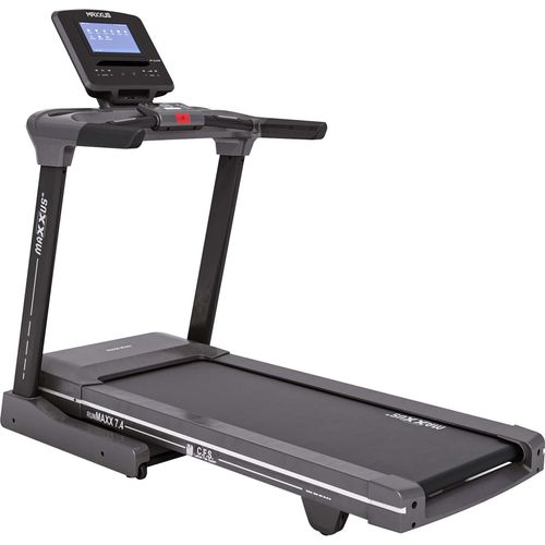 MAXXUS Laufband RunMaxx 7.4 - Klappbar, Elektrisch mit 3 PS Motor, 20 km/h, 16 Steigung, Lauffläche 140x51cm, Puls, Touchscreen Display, APP, Bluetooth, 2 Dämpfungssysteme - Heimtrainer, Treadmill