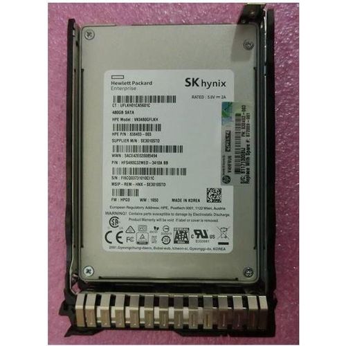 HPE - SSD - Read Intensive - 480 GB - Hot-Swap - 2.5" SFF (6.4 cm SFF)
