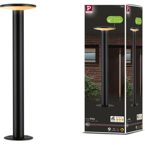 Paulmann LED Pollerleuchte Plate insektenfreundlich