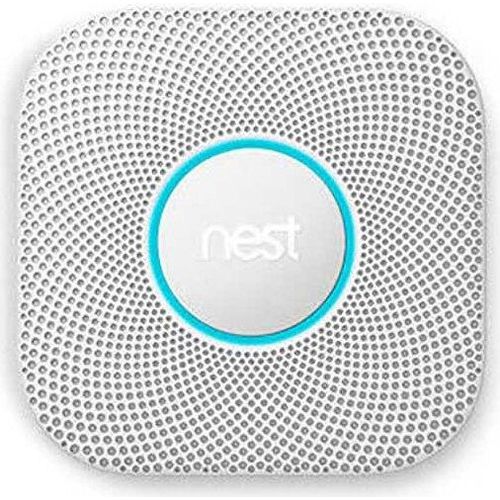 Google Nest Protect 2 Gen Rauchmelder Weiß Weiß One Size