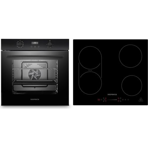 Backofen Herd Kochfeld Herdset Induktion Einbau Timer Bridgezone Slider Respekta