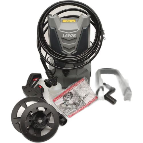 Lavor Hochdruckreiniger Run Extra 145 GL mit Aufwickler Elektrisch Grau Leistung 150 Bar Max Fördermenge 420 l/h Max Motor 1900W