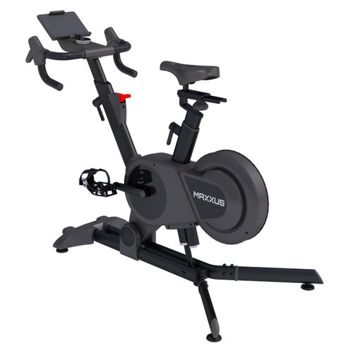 MAXXUS SpeedBike S2 - Leise, Monitor, Tablet Halter, Kompatibel mit Zwift - Heimtrainer Fahrrad, Indoor Cycling Bike, Hometrainer, Fitnessbike