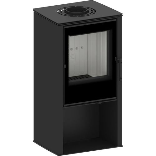 Kaminofen Hitze LUPO S 6,5 kW Freistehender Kamin Ofen Holzofen Kamin Freistehend