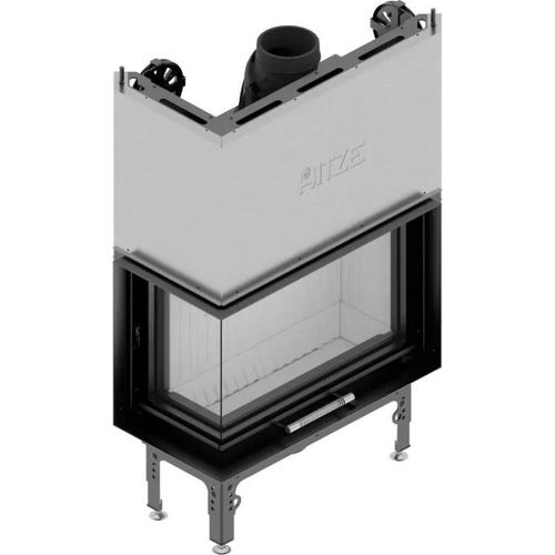 Kaminofen Hitze HST68x43.LG 13,2 kW Kaminofeneinsatz Links Kaminofen Holzofen
