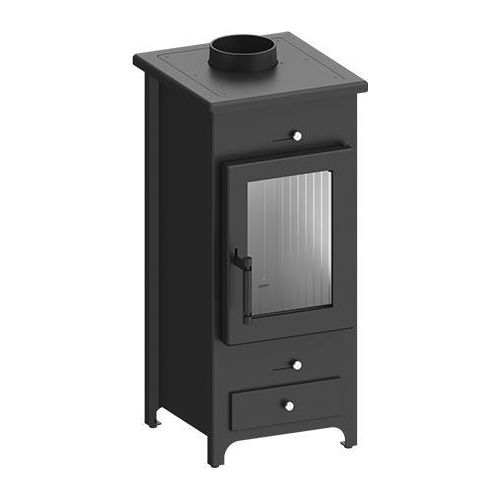 Kaminofen Hitze LEGNO 5,5 kW Freistehender Kamin Ofen Holzofen Kamin Freistehend