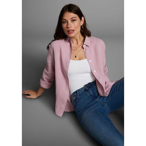 Laura Scott Longbluse, in Musselin-Qualität
