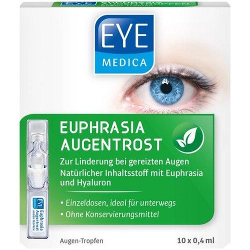 EYEMEDICA Euphrasia Augentrost Augentropfen EDP 10X0.4 ml
