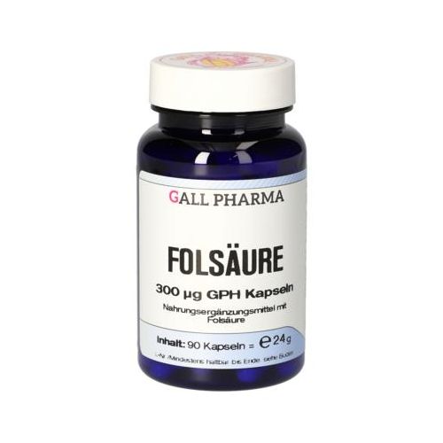 FOLSÄURE 300 µg GPH Kapseln 90 St