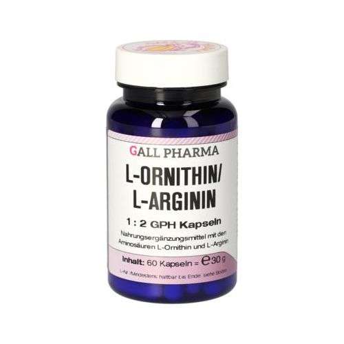 L-ORNITHIN/L-ARGININ 1:2 GPH Kapseln 60 St
