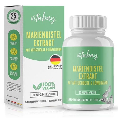 MARIENDISTEL KOMPLEX Artischocke+Löwenzahn Kapseln 90 St