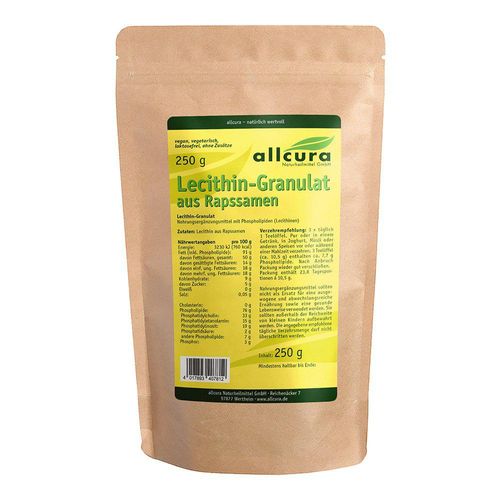 LECITHIN GRANULAT aus Rapssamen 250 g