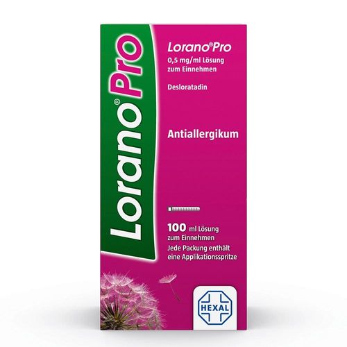 Lorano®Pro bei Allergie – Für alle Heuschnupfen-Symptome 100 ml