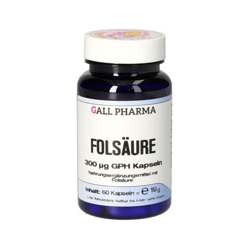 FOLSÄURE 300 µg GPH Kapseln 60 St