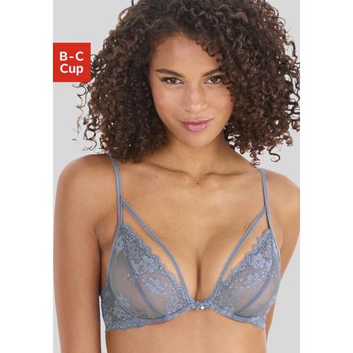 VIVANCE Bügel-BH blau Gr. 80B. Mit Bügel