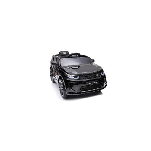 ES-Toys Kinder Elektroauto Land Rover Discovery 5 EVA-Reifen Bluetooth Musik MP3 schwarz
