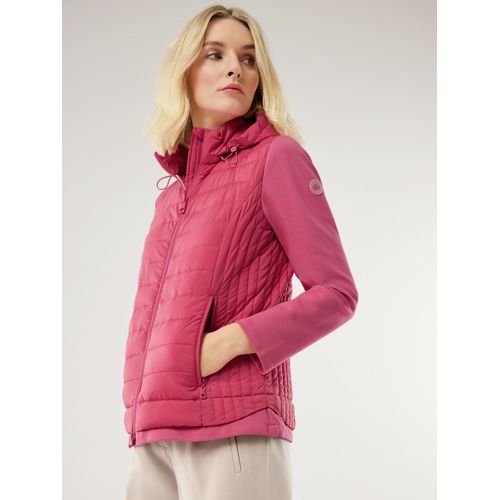 Steppjacke Materialmix