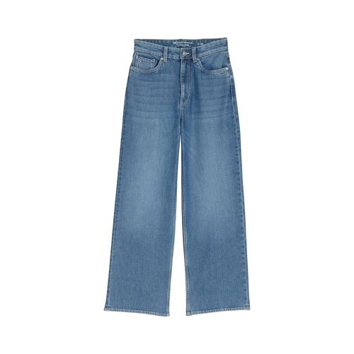 TOM TAILOR DENIM Damen TTLINOU WIDE Jeans, blau, Uni, Gr. S/32