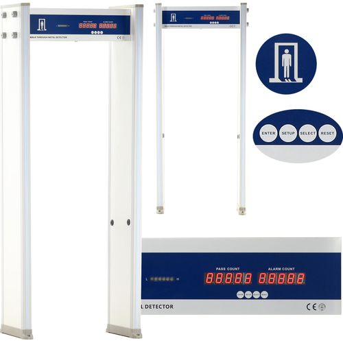 Metalldetektor mit digitalem Display und einstellbarer Empfindlichkeit Z-400M