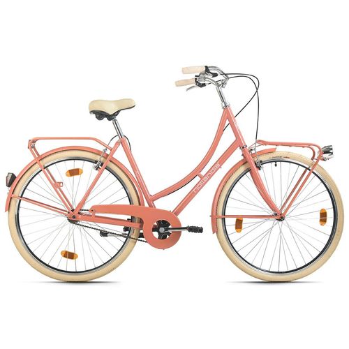 Hollandrad Damen 28" Feelgood Singlespeed Rot RH 53 cm Hollandia