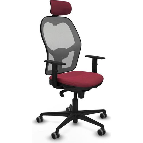 Bürostuhl mit Kopfstütze Piqueras y Crespo 1D036G2 Granatrot
