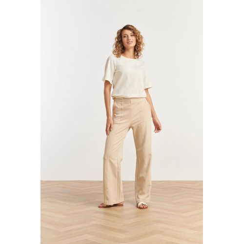 Smashed Lemon 25208 e zachte pants met wijde pasvorm |