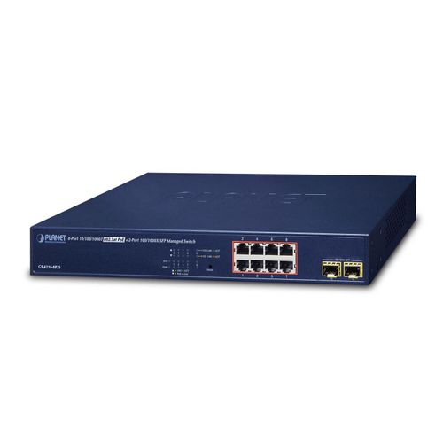 Planet GS-4210-8P2S - Switch - L4