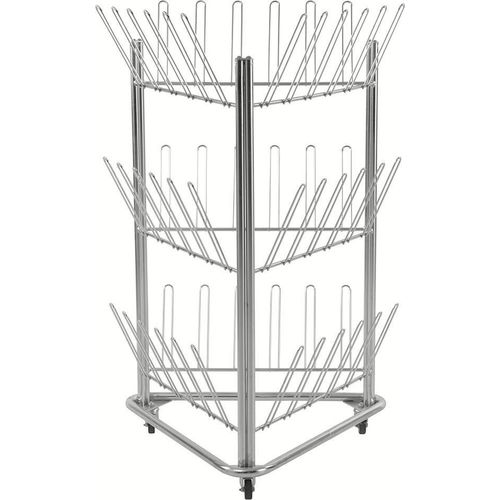 Schuh- und Stiefeltrockenwagen 780 x 714 x 1.192 mm, Traglast: 25 kg - verzinkt