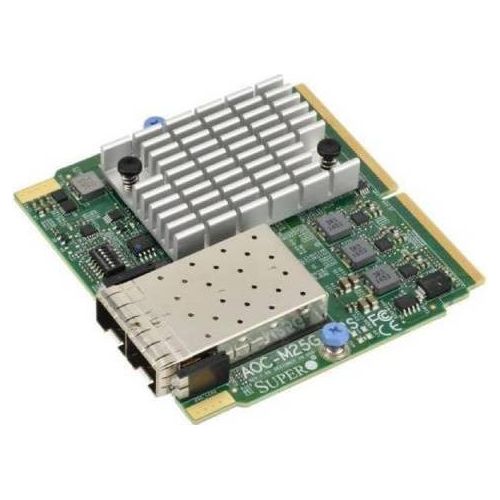 Supermicro Interne Netzwerkkarte AOC-M25G-I2SM-O 25 Gbit/s SIOM 2-Port