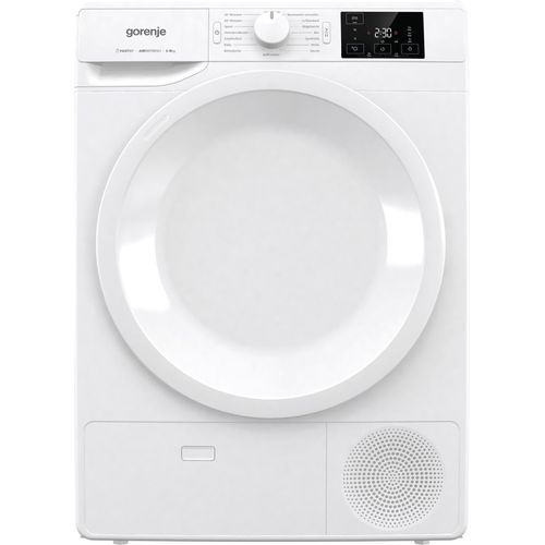 Gorenje DNE8B Kondenstrockner 8kg, 60 cm breit, AirRefresh, GentleDry, Fast89', Knitterschutz, weiß