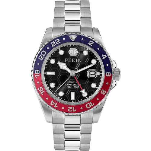 Philipp Plein Analog 'Gmt-i Challenger' Herren Uhr PWYBA0223