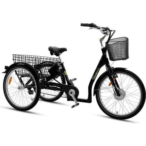 SachsenRad E-Lastenrad T3A Trio Edition 2024 mit Alarmanlage mit LCD Display und StVZO-Zugelassung