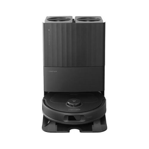 Roborock Qrevo Plus schwarz Saugroboter mit Wischfunktion + Absaugstation, App-Steuerung