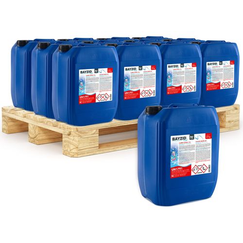 12x25 kg BAYZID® Flüssigchlor 13% zur effektiven Pool Desinfektion