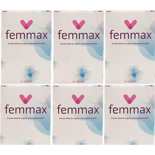 6x Femmax Kapseln - Nahrungsergänzungsmittel Für Frauen - 60 Stück