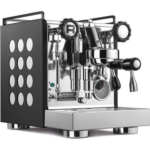 ROCKET ESPRESSO Appartamento Espressomaschine Schwarz Weiß