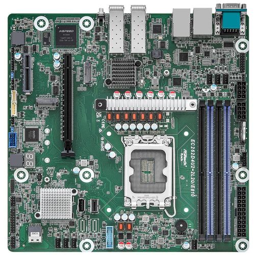 ASRock Mainboard EC262D4U2-2L2Q/E810 micro-ATX Sockel 1700 DDR5-only Single (EC262D4U2-2L2Q/E810)