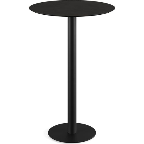 Urban Stehtisch Schwarz frame + Schwarz HPL Ø70 cm