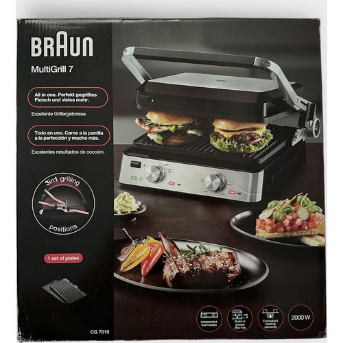 BRAUN Multigrill 7 CG 7010 Kontaktgrill