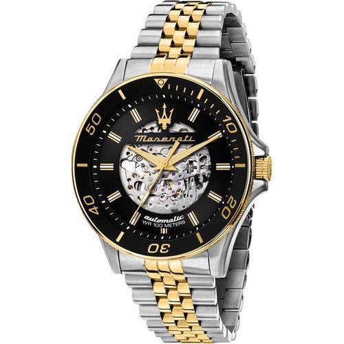 Maserati Sfida 44 Mm Uhr Golden Golden One Size