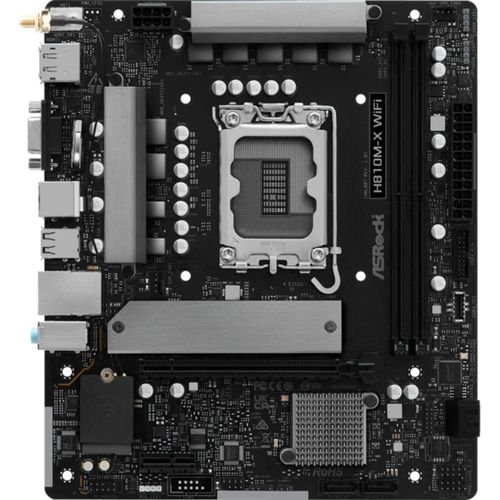 ASRock H810M-X WIFI H810 LGA Sockel 1851 Intel Mainboard