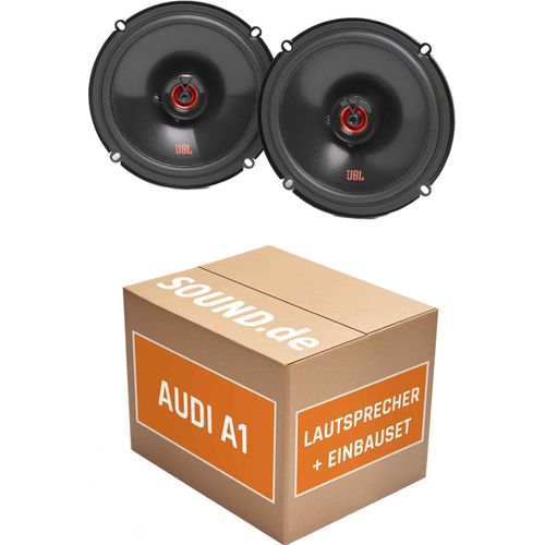 Lautsprecher Boxen Einbaupaket Front JBL Club 620F passend für Audi A1 GB + Standard Soundsystem | 2x Tief-Mitteltöner mit integriertem Hochtöner 165W MAX