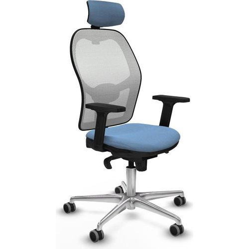 Bürostuhl mit Kopfstütze Piqueras y Crespo 2D086G2 Himmelsblau