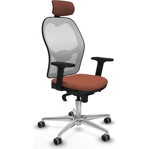 Bürostuhl mit Kopfstütze Piqueras y Crespo 2D086G2 Weiß Braun