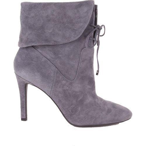 GUESS Damen Highheels Stiefeletten Grau Wildleder Gr. 41 #800