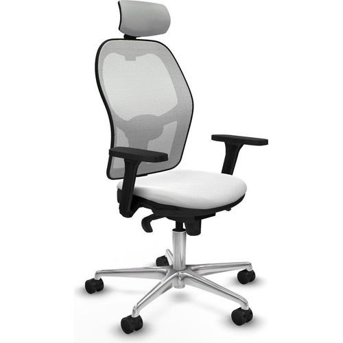 Bürostuhl mit Kopfstütze Piqueras y Crespo 3D086N2 Weiß