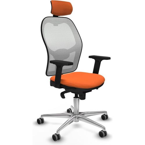 Bürostuhl mit Kopfstütze Piqueras y Crespo 2D086G2 Orange